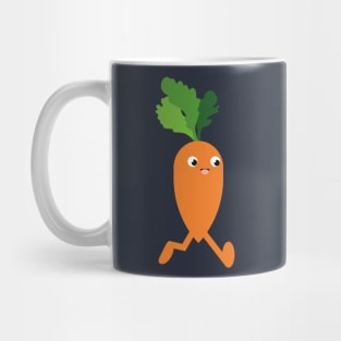 Running carrot Mug